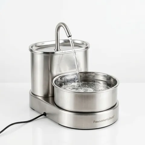 Fonte Bebedouro Inox 3.2L Ultra Silenciosa